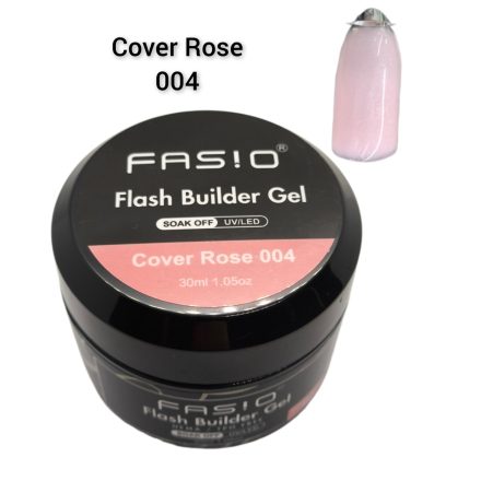 Fasio Flash építő zselé - 004 Cover Rose 