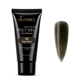 Sintario 30ML acryl gel - 08 night black