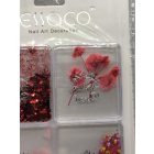Essaco vegyes díszítő szett - PIROS