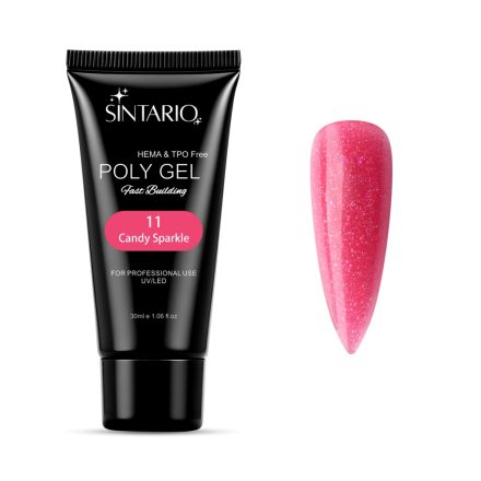 Sintario Diamond 30ML acryl gél - 11 Candy Sparkle 