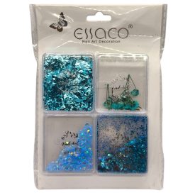 Essaco vegyes díszítő szett - KÉK
