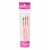 RoseNails holo mix ecset szett 3db-os PINK