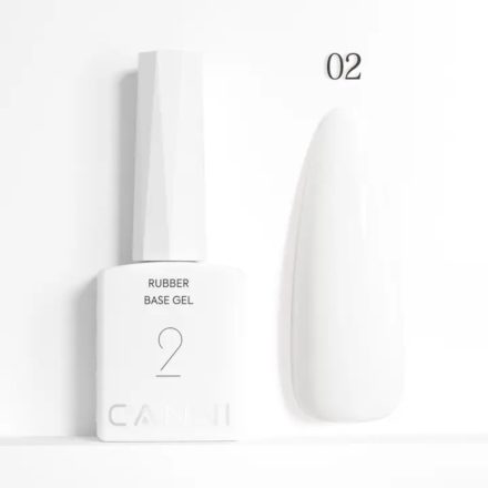 CANNI HEMA FREE Rubber Base Gel - 9 ml - X02 White