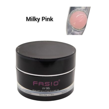 Fasio 30ML építő zselé - Milky Pink
