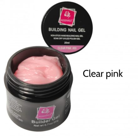 ROSENAILS 20ML GYURMAZSELÉ - CLEAR PINK