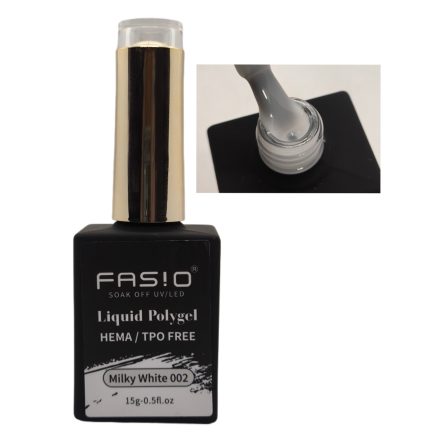 Fasio Liquid Polygel - 002 Milky White