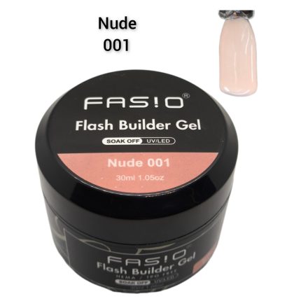Fasio Flash építő zselé - 001 Nude