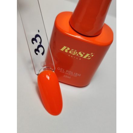 Rosenails 15ml gél lakk - 33