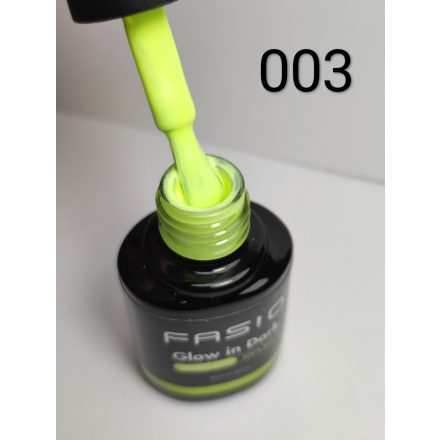 Fasio 6ML Glow in the dark gél lakk - 003