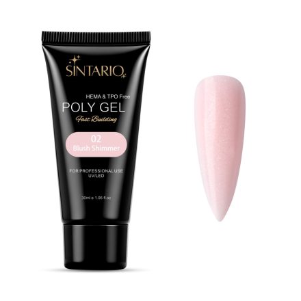 Sintario Shimmer acryl gel - 02 Blush Shimmer