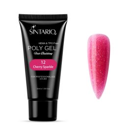 Sintario Diamond 30ML acryl gél - 12 Cherry Sparkle 
