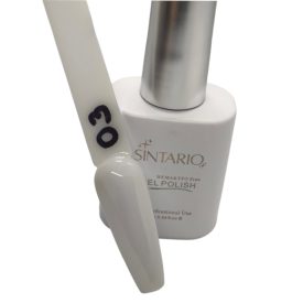 Sintario 10ml gél lakk - 003 Milky White 