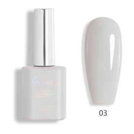 Sintario 10ml gél lakk - 003 Milky White 