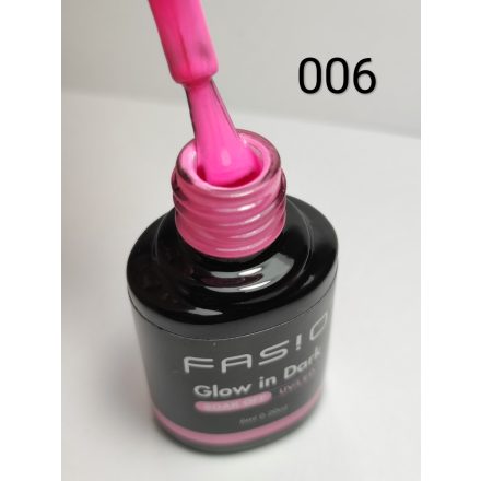 Fasio 6ML Glow in the dark gél lakk - 006