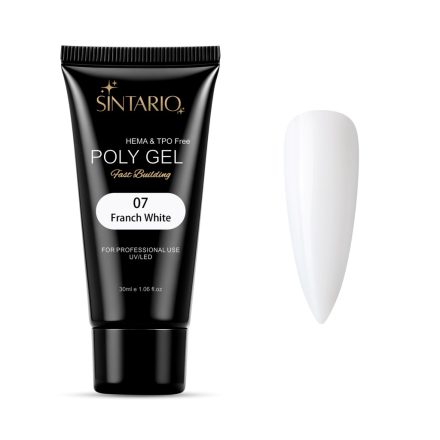 Sintario 30ML acryl gel - 07 franch white 