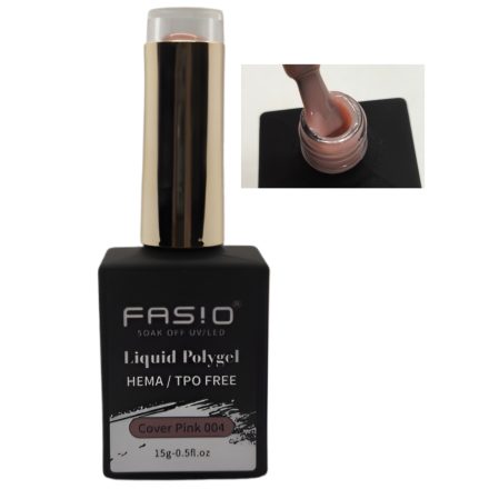 Fasio Liquid Polygel - 004 Cover Pink 