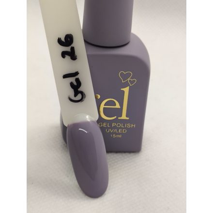 Gel  UV/LED 15ML gél lakk - 26