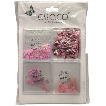 Essaco vegyes díszítő szett - PINK