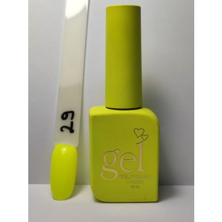 Gel  UV/LED 15ML gél lakk - 29