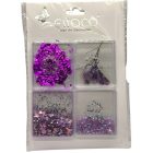 Essaco vegyes díszítő szett - LILA