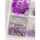 Essaco vegyes díszítő szett - LILA